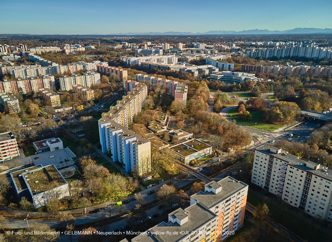 13.11.2020 - die Abrissbaustelle Quiddezentrum in Neuperlach
